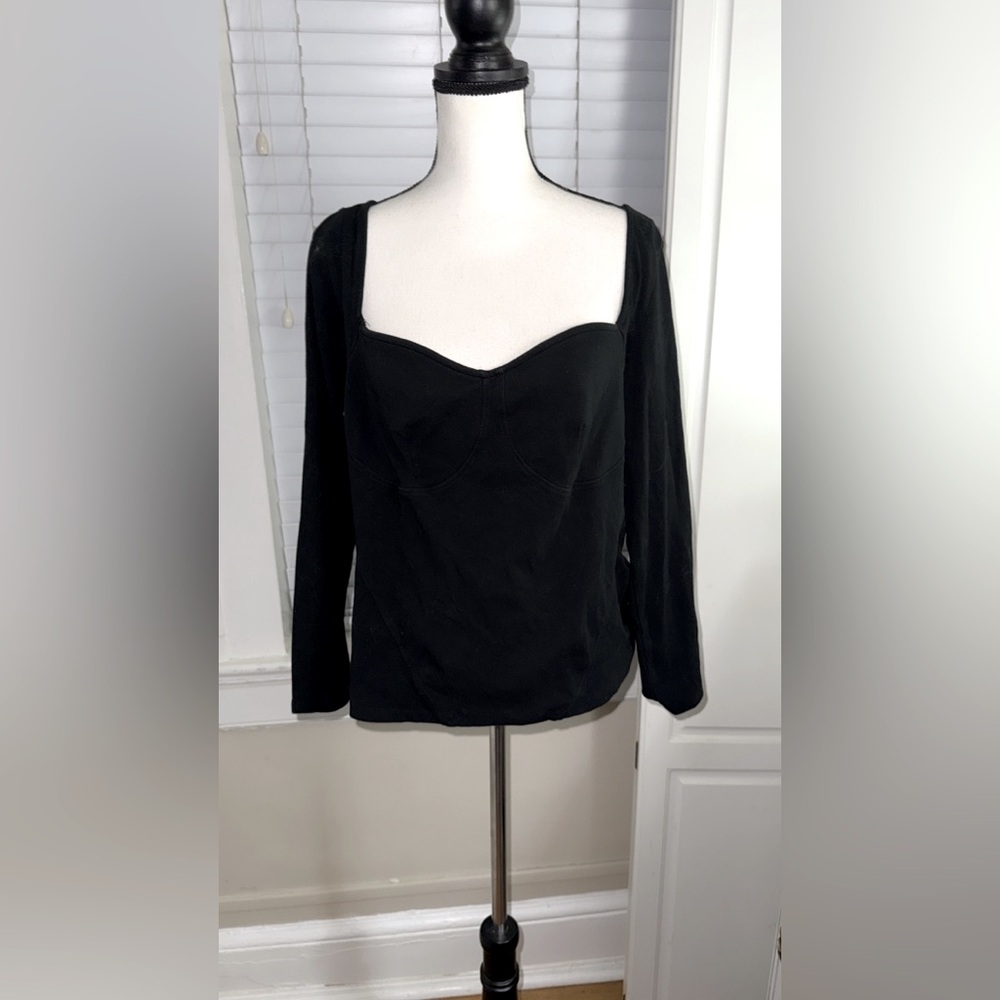 Elegant Black Women's Top